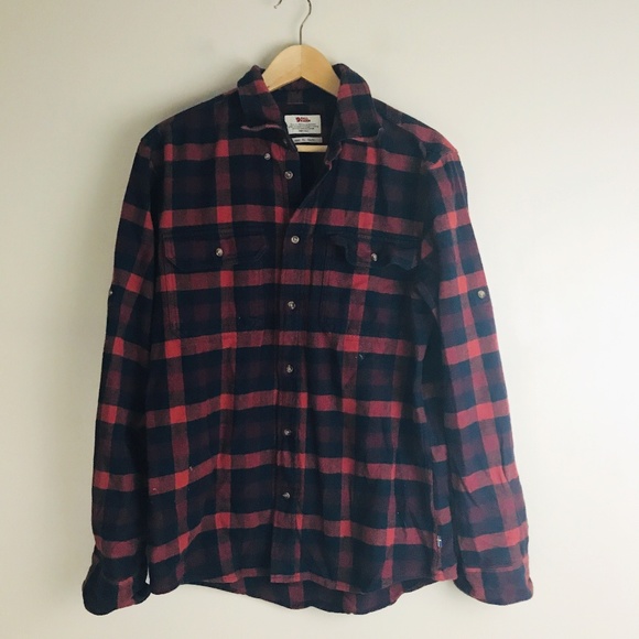 fjallraven slim fit shirt